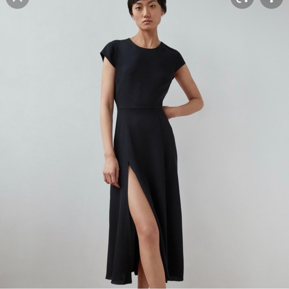 Aritzia Babaton Hamptons Dress in Black